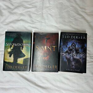 Ted Dekker Hardcover Paradise Triology: Showdown Saint & Sinner